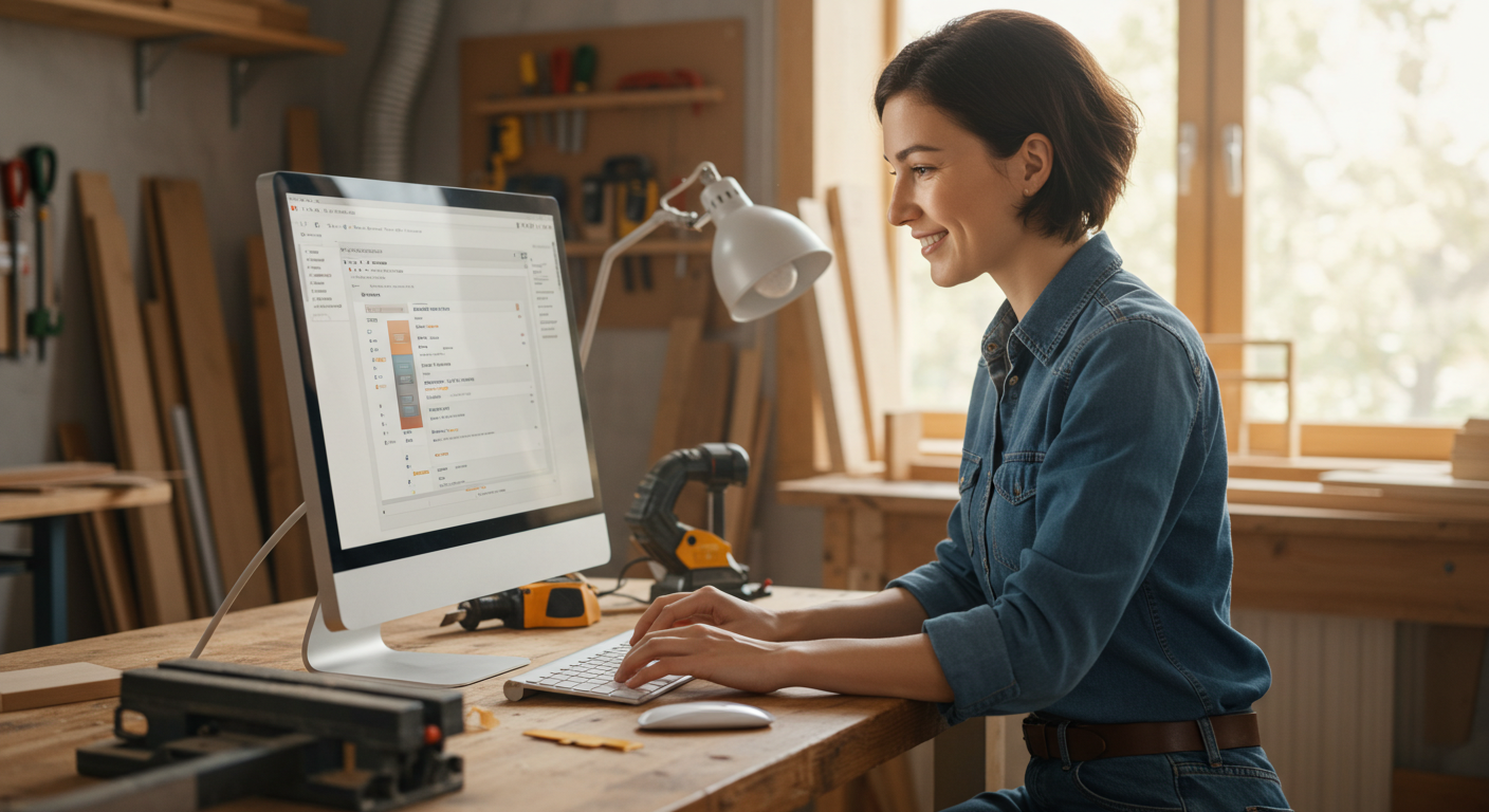 Dashboard ERP moderno